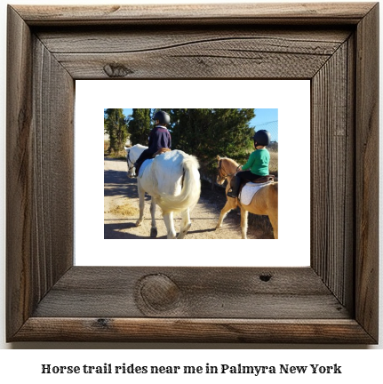 horse trail rides near me in Palmyra, New York